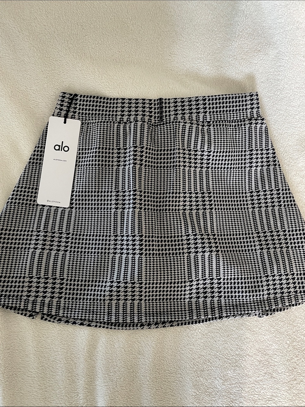 Alo jacquard plaid tennis skirt NWT - Picture 3 of 5